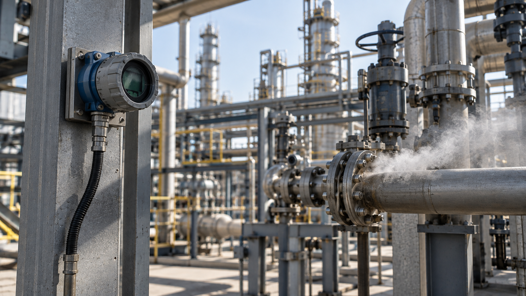 Dónde instalar un detector de gas en una instalación industrial